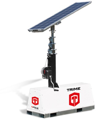 Осветительная мачта Trime X-POLE SOLAR осветительная вышка на солнечных батареях